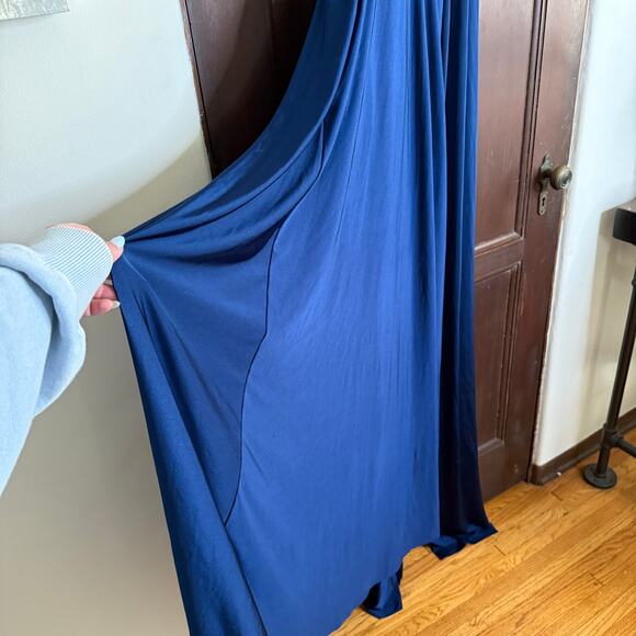 LULUs | Navy Blue Always Stunning Multi Way Dress Bridesmaids Dress Maxi | Large - Picture 3 of 8